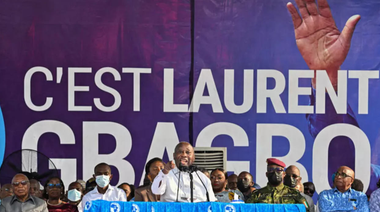 Laurent Gbagbo en campagne malgré son absence sur la liste électorale ...